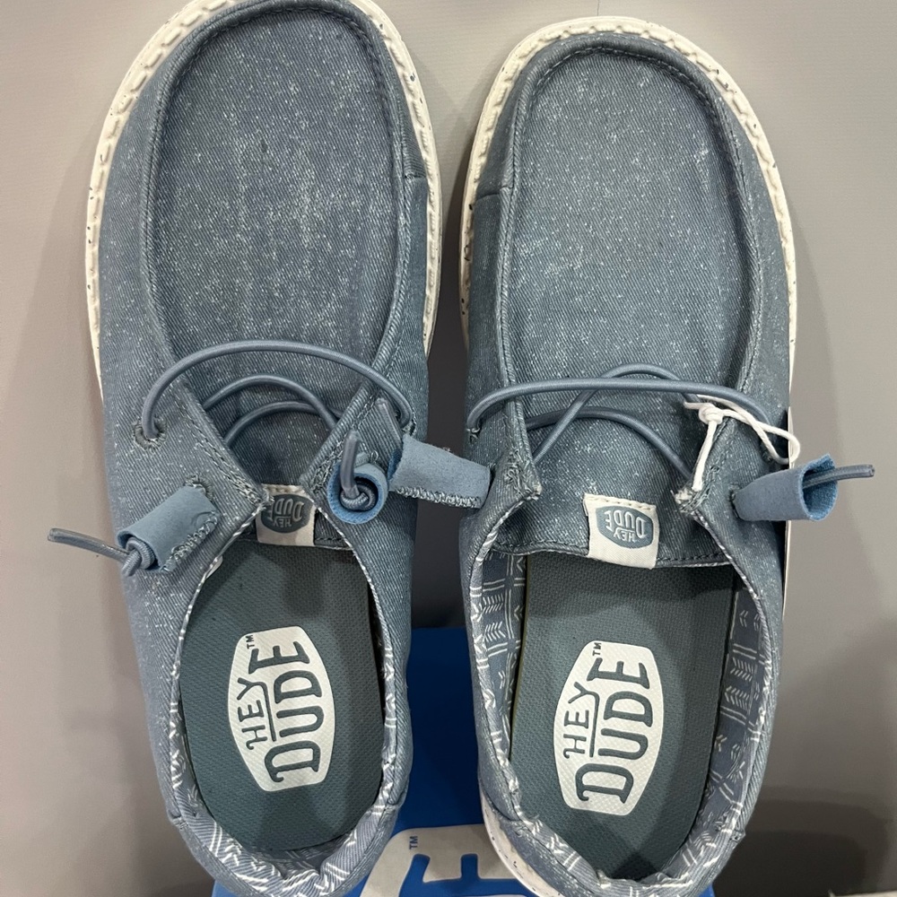 Hey Dude Woman’s‎ Denim Blue Moccasins